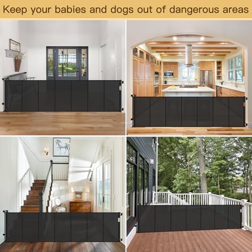 Reinforced 159 Inch Extra Wide Baby Gate - Image 6
