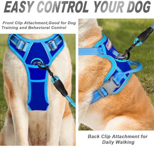 BARKBAY Dog Harness No Pull for Medium Sized Dog Front Back Clips, Dog Vest - Image 2