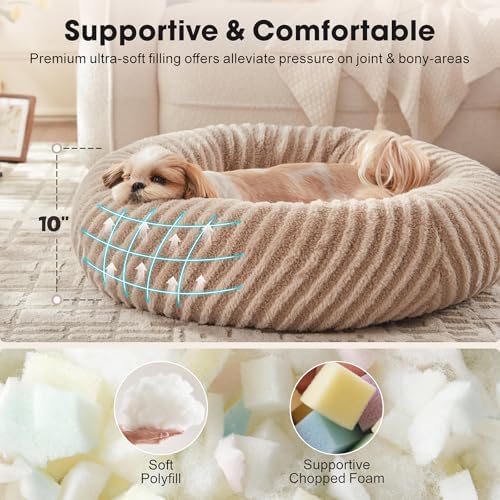 MIXJOY Dog Bed Medium Size Dogs, Washable Medium Dogs Bed - Image 2