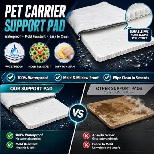 Large Pet Carrier for Cats and Small Dogs, Soft-Sided Travel Carrier - Image 5