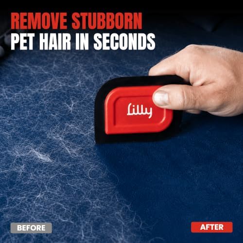 Lilly Brush Mini Pet Hair Detailer | Reusable Fur Remover - Image 2