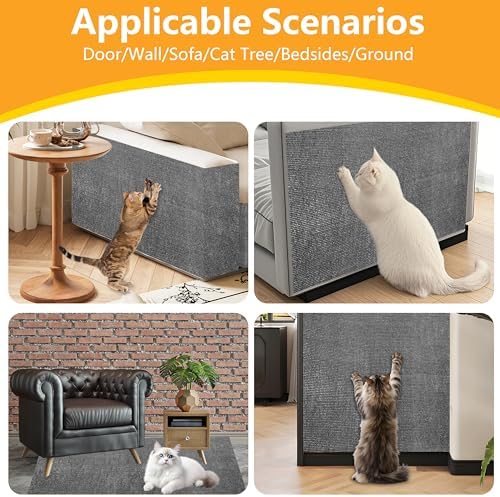 Cat Scratch Pad for Wall, Scratch Furniture Protector - Image 5