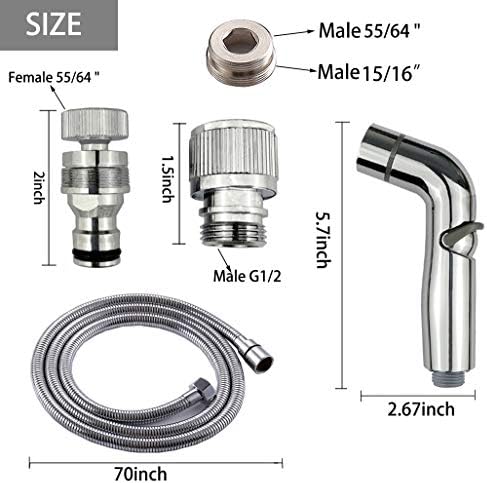 G-Sunny Quick-Connect Sink Faucet Sprayer Kit, Sink Hose Sprayer Accessories - Image 6