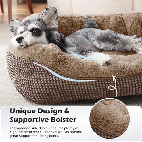 INVENHO Large Dog Beds Large Sized Dog, Washable Orthopedic Warming Soft - Image 4