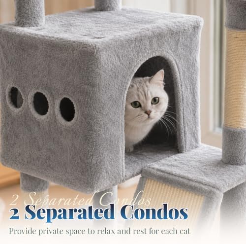 Hey-brother Cat Tree Tower, Extended Base - Image 5