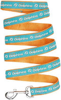 Pets First NFL Licensed Miami Dolphins Pet Leash, Size Small– Durable Satin Dog by PETSFIRST