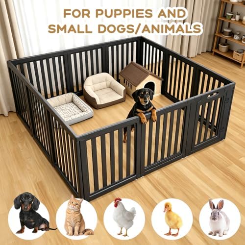 Dog Playpen Indoor, Puppy Playpen, 12 Panels - Image 6