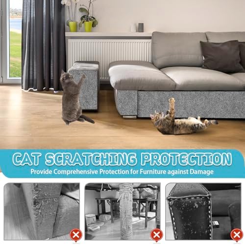 LSGCQ Cat Scratch Mat Self Adhesive Cat Scratch Furniture Protector - Image 4