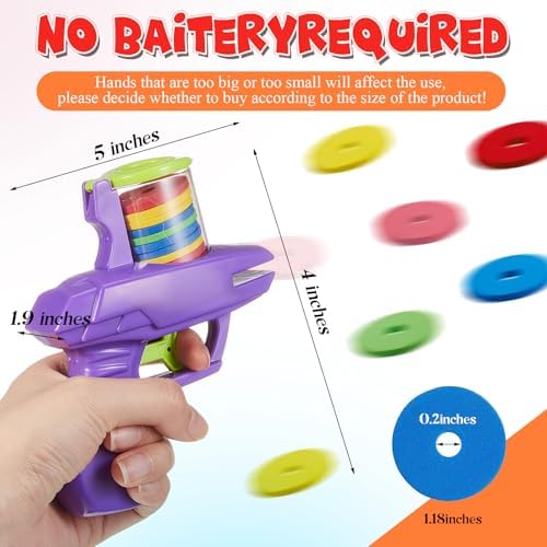 Sumind 2 Pcs Foam Disc Shooter Blasters - Image 2