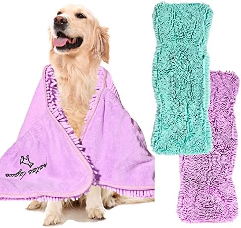 Patas Lague 2 Pack Absorbent Dog Towel by PatasLague