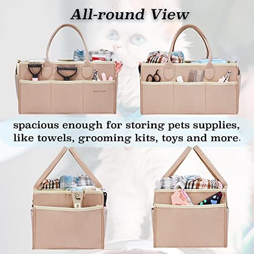 Pet Grooming Tote Bag, Dog Grooming Supplies Organizer Bag, Dog Grooming Bag - Image 2