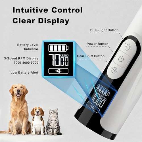 Silent Groom Pro, Dog Nail Grinder - Image 4