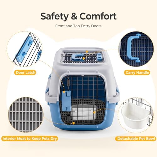 NEWBULIG 23" Hard-Sided Dog Carrier - Image 3