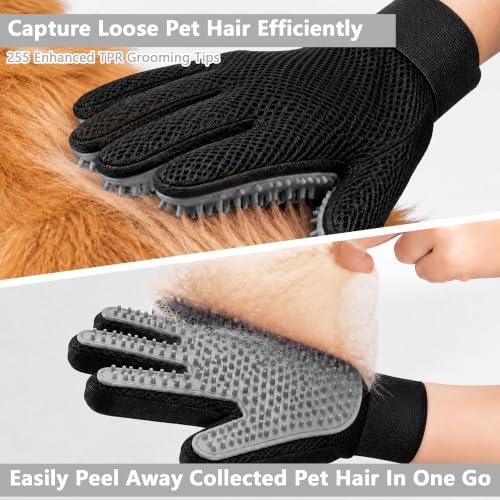 Pet Hair Removal Glove with Silicone Tips - Image 4