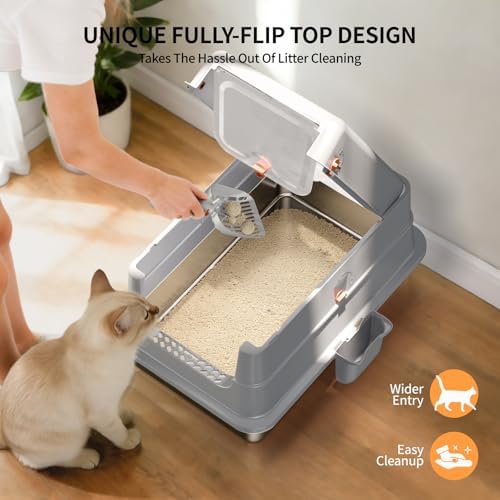 Stainless Steel Cat Litter Box - Image 2
