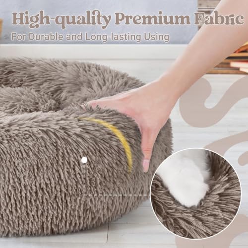rabbitgoo Calming Cat Beds for Indoor Cats, 20 inches - Image 6