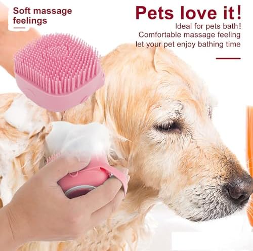 7 Pcs Cat Dog Brush Grooming Kits, Self-Cleaning Slicker Brush, Pet Nail - Image 4