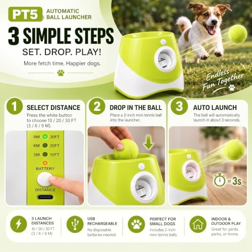 PT5 Automatic Dog Ball Launcher - Image 5