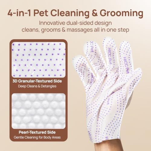 HICC PET Cleaning Glove Wipes PRO - Image 2
