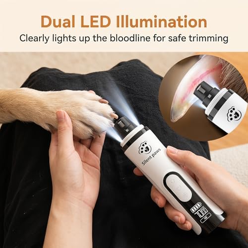 Silent Paws 3-Speed Dog Nail Grinder - Image 4