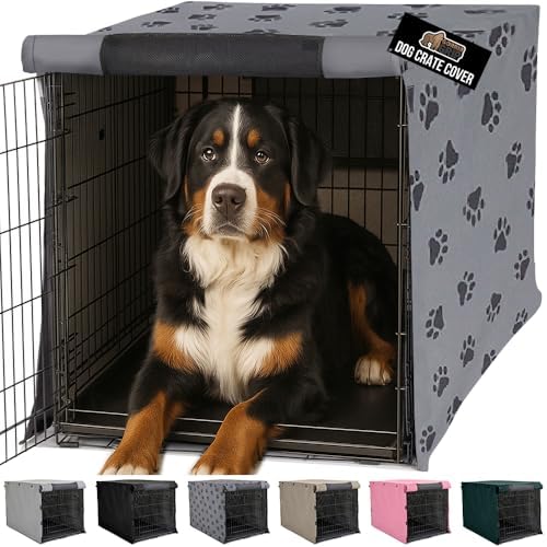 GORILLA GRIP Dog Crate Covers, Wire Kennel Topper, 48 in by GorillaGrip