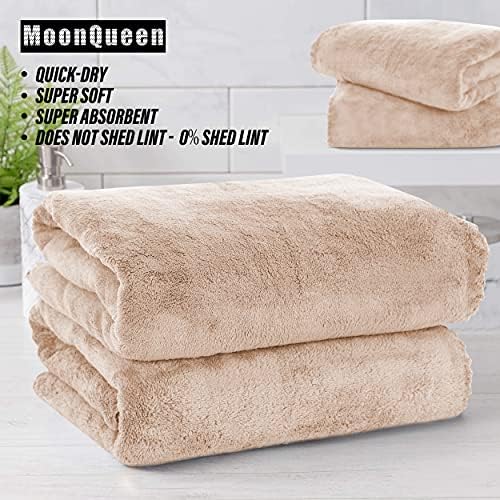 MOONQUEEN 2 Pack Premium Bath Towel Set - Image 6