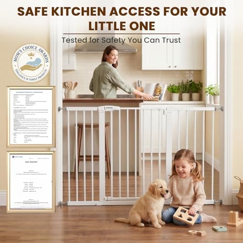 Mumeasy 36" Extra Tall Baby Gate - Image 6