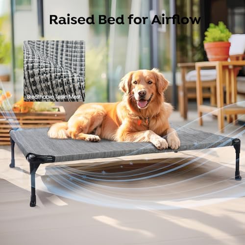 Veehoo 2 Pack Outdoor Elevated Dog Bed - Image 4