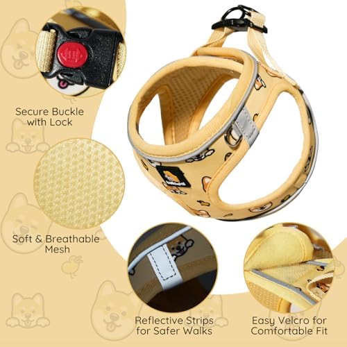 BELLA & PAL Step in Puppy Harness and Leash Set - Image 2