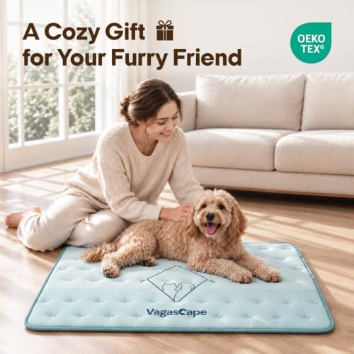 Vagascape Dog Crate Pad, Reversible Warm/Cooling Mat - Image 4