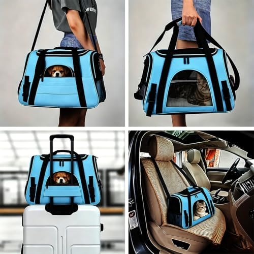 Cat Carrier Bag, Airline Approved Soft Carrier - Image 2
