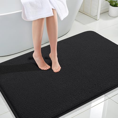 OLANLY Memory Foam Large Bathroom Rugs 47x32, Absorbent Bath Mat by OLANLY