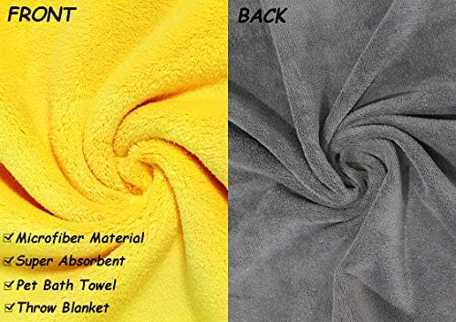 Dog Bath Towel - Super Absorbent Microfiber Dog Towel - Image 6