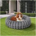 BALANCE Luxury Donut Dog Bed, 24 Inches Round Dog Beds by BalancePet