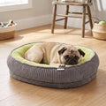 Calming Dog Bed for Medium Dogs, Orthopedic Washable Pet Bed by TailThrone