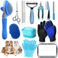Dog Brush for Shedding 13pcs Bath Grooming Kit by 2TRUL