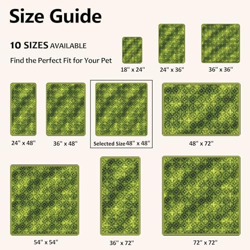 Washable Pee Pads for Dogs 48"x48" 2 Pack Reusable Puppy Potty Pad - Image 4