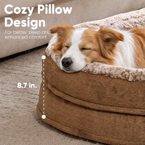 FUKUMARU Large Thickened Dog Couch Bed, Orthopedic, Waterproof & Washable - Image 3