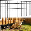 42.5ft x 13in Garden Fence Animal Barrier, 30 Panels No Dig Fence Panels by Unknown