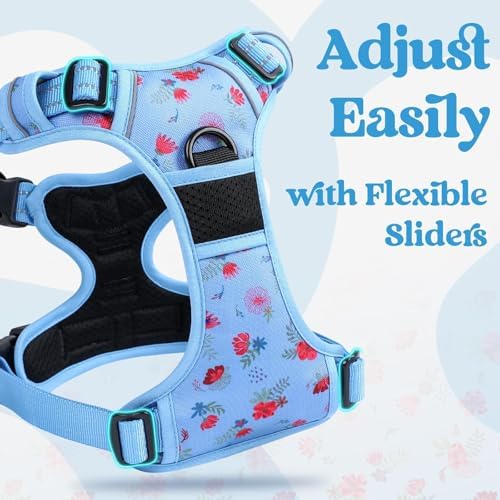 rabbitgoo Dog Harness Medium Sized, Updated Easy On & Off - Image 4
