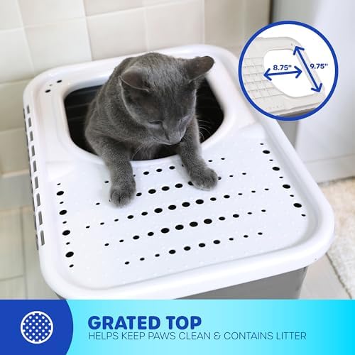 Petmate Enclosed Cat Litter Box - Image 2