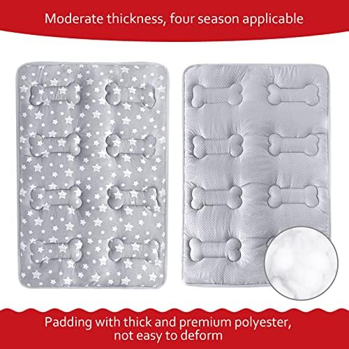 Dog Crate Mat, Soft Dog Bed Pad Mat - Image 4