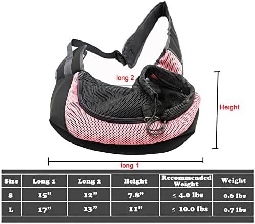 Love Dream Dog Sling Carrier for Small Dogs Cat Puppy Crossbody Bag Carrier - Image 3