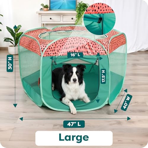 FurHaven Soft-Sided Dog & Cat Playpen, Portable Foldable Indoor & Outdoor Pet - Image 3