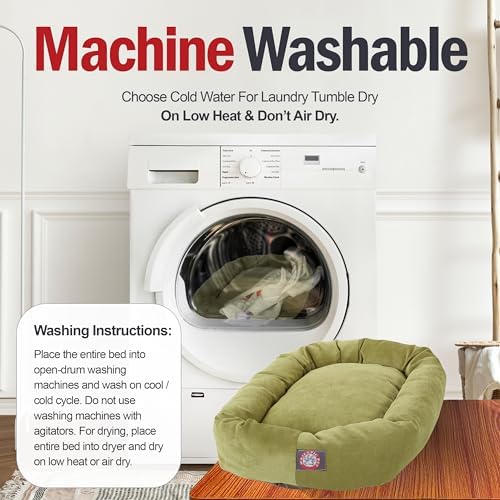 Majestic Pet Villa 52 Inch Shredded Memory Foam Dog Bed - Image 5