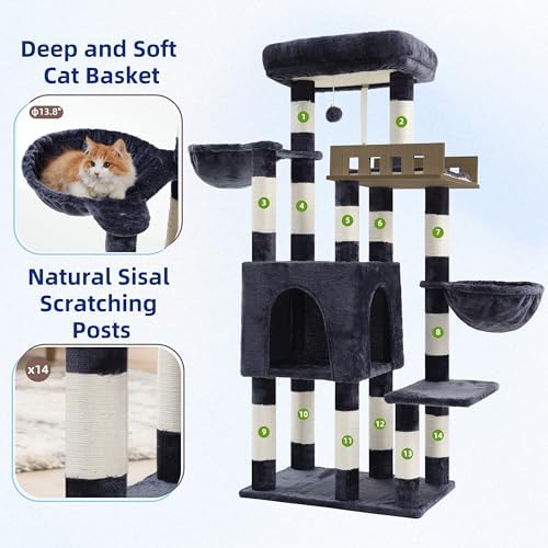 Gitelsnour Sturdy Cat Tree Tower - Image 5