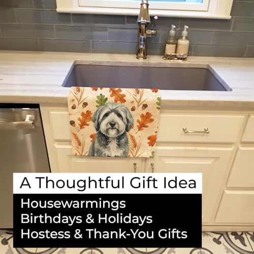 Caroline's Treasures Old English Sheepdog Dogs Kitchen Towel 15x25 - Image 5