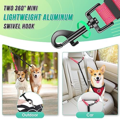 AUTOWT Two Dog Lead, 2 in 1 Upgraded Double Dog Leash Attachment Combine - Image 5