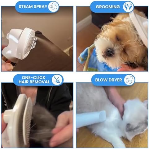 Pet Hair Dryer for Dogs & Cats, 300W Quiet Puppy Blow Dryer - Image 3