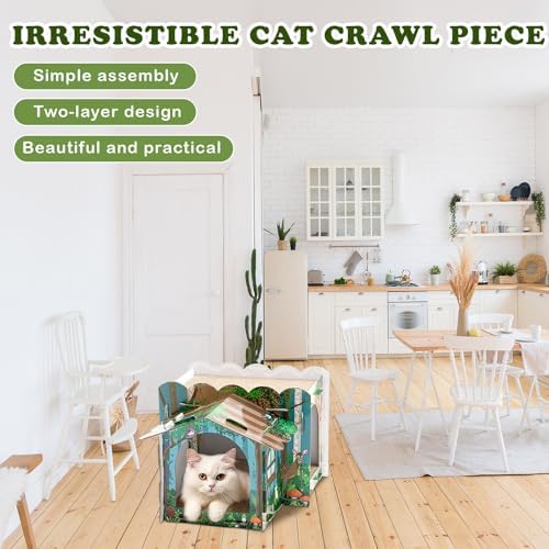 2 Story Cardboard Cat House - Image 5